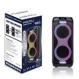 Hepu HP940 10x2 inç Süper Bass 80 W RMS Bluetooth Hoparlör