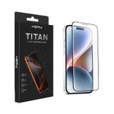 Hepu Titan Clear Apple Iphone Ekran Koruyucu 9H iphone 17/iphone/16 iphone 15/iphone 14/13/12/11 Tüm modeller İçin HD Ekran Koruyucu Darbelere Dayanıklı Premium Temperli Cam (IPHONE15/16)
