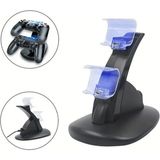 Hepu TP4-0408B Ps4 Dualshock Kablosuz Oyun Kolu Şarj Standı - Siyah