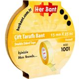 Her Bant Çift Taraflı Kağıt Bant Askılı 15Mm X 25 Metre