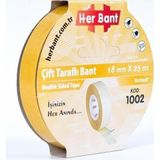 Her Bant Çift Taraflı Kağıt Bant Askılı 18Mm X 25Metre Sp3505