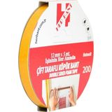 Her Bant Çift Taraflı Köpük Bant (12Mmx5Mt)
