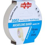 Her Bant Maskeleme Bandı 18 x 25 mt