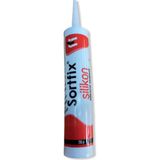 Her Mevsim Uygulanabilir Sortfix Şeffaf Kartuş Silikon - Kaliteli Ürün - 280 gr