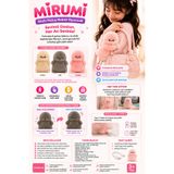 HER ŞEY NOTA www.herseynota.com Mirumi Akıllı Peluş Robot Oyuncak Pembe | Dokunmatik Sensörlü Hareketli Peluş | Type-C Şarjlı | Çantaya Takılabilir | 14 cm