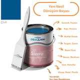 Her Şeyi Boyayabilen Demarin Sierra Tek Bileşen Fayans, Tezgah, Seramik, Mobilya, Zemin Boyası - 1 Kg - Civit