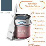 Her Şeyi Boyayabilen Demarin Sierra Tek Bileşen Fayans, Tezgah, Seramik, Mobilya, Zemin Boyası - 1 Kg - Soft Lacivert