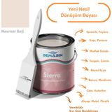 Her Şeyi Boyayan Boya Demarin Sierra Tek Bileşen Fayans, Tezgah, Seramik, Mobilya, Zemin Boyası - 1 Kg - Mermer Beji