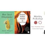 Her Şeyi Düşünme + Insanın Anlam Arayışı + Hayır Diyebilme Sanatı 3 Kitap Set