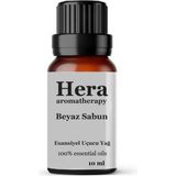 Hera Konsantre Beyaz Sabun-Mum-Oda Kokusu-Kokulu Taş-Sabun-Dezenfektan ve Genel Kullanım Esansı 10 ml