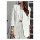 Hera Moda KADIN BEYAZ BLAZER CEKET