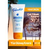 Hera Yüz Güneş Kremi 50 Spf Leke Karşıtı, Nemlendirici, Yatıştırıcı - Paradise