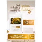 Heraflora Pirinç Özlü Aydınlatıcı Nemlendirici ve Gözenek Sıkılaştırıcı Günlük 10'lu Kağıt Maske