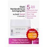 Heraflora Su Bazlı Yaşlanma Ve Kırışıklık Karşıtı Yüz Kremi 50 ml Hyalüronik Asit, Kolajen, Peptit