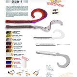 Herakles Gruby R 10 CM Silikon Yem 12'li Paket