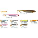 Herakles Mirror Shad 8 cm Silikon Yem 6lı Paket - Renk Seçeneği: Ghost Chartreuse