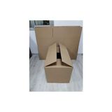 Herambalaj Çift Oluklu 60x40x40 cm Boş 5 Adet Taşıma Kolisi