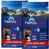 Herba Max 2x10 kg Kuzu Etli ve Pirinçli Yetişkin Köpek Maması
