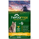 Herba Max Tavuklu ve Pirinçli 10 kg Yetişkin Kuru Kedi Mama