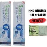 Herbadent Bitki Özlü Flörürsüz 2 Adet Diş Macunu & 125 gr Hmd Sabun Hediye