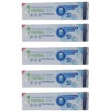 Herbadent Bitki Özlü Flörürsüz Diş Macunu 5 Ad.Beyazlatıcı Etki, Aloe Vera İçerikli