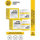 Herbaderm Hello Clean C Vitamini Yağ Bazlı Temizleyici Canlandırıcı 2li Set