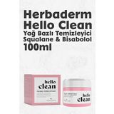Herbaderm Hello Clean Yağ Bazlı Oleanolik Asit ve Squalane Bisabolol 100 ml Temizleyici Balm
