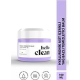 Herbaderm Hello Clean Yoğun Nemlendirici Yağ Bazlı Temizleyici Balm + Hyaluronik Asit 3D Tüm Cilt Tipleri İçin 100 ml