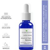 Herbaderm Süper Serum Sıkılaştırıcı, Kırışıklık Karşıtı, Aydınlatıcı Yoğun Onarıcı Gece Serumu 30 ML Resveratrol+C Vitamini+Ceramide Np+ Hyaluronik Asit %87 Doğal İçerik 30 Ml