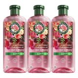 Herbal Essences 3x350 ml Kadifemsi Yumuşaklık Gül Kokulu Şampuan