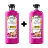 Herbal Essences Beyaz Çilek ve Tatlı Nane Arındırıcı 2x360 ml Saç Bakım Kremi