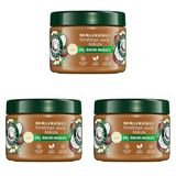 Herbal Essences Nemlendirici Hindistan Cevizi Kokulu Saç Bakım Maskesi 300ml 3lü paket
