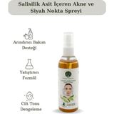 Herbal Therapy Akne ve Karşıtı %1 Salisilik Asit Sprey – Gözenek Sıkılaştırıcı, Yağlı ve Akneye Eğilimli Ciltler