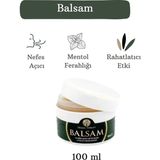 Herbal Therapy Kayın Ağacı Katranı ve Okaliptüs Balsamı 100 ml - Rahatlatıcı Bitkisel Bakım Kremi - Mentollü Balsam