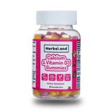 Herbaland Calcium Vitamin D3 Jelibon 60lı A-003838