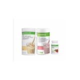 Herbalife 1 Adet Vanilya-1 Adet Beyaz Çikolata Ahududu Aromalı Shake+50 Gr Limon Aromalı Çay, 145