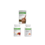 Herbalife 1 Çikolatalı Shake 50g Şeftalili Çay Thermo Complete Tablet Seti, set58