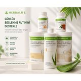 Herbalife 2 Adet Vanılyalı Shake Aloe Termo Çay - Aromalı