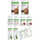 Herbalife 2'li Eko Set 2 Çikolata Shake 2 Şeftali Çay 2 Thermo 2 Aloe Vera Diyet Listesi