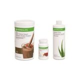 Herbalife 3'lü Set Shake Ahududu Ve Beyaz Çikolata 550 Gr + Aloe İçecek 473 Ml + Konsantre Çay Limon 50 G, 1017