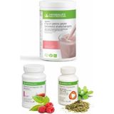 Herbalife Ahududu Beyaz Çikolata Shake 50GR Şeftali Çay Thermo Complate
