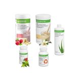 Herbalife Ahududu Shake, Vanilya Shake, Çay Klasik, Aloe Vera ve Thermo Complete Set, Herbalife-St-0094