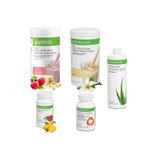 Herbalife Ahududu Shake, Vanilya Shake, Çay Limon, Aloe Vera ve Thermo Complete Bitkisel Takviye Seti, Herbalife-St-0088
