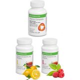 Herbalife Bölgesel Incelme Seti 2 Adet Çay 50 gr Ahududu Limon + Thermo Complete