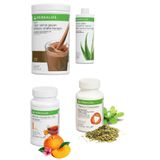 Herbalife Çikolata Shake 50 gr Limon Aromalı Çay Thermo Complete ve Shaker Set herbalclup1081