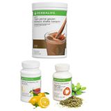Herbalife Çikolata Shake Limon Aromalı Çay Thermo Complete Set, herbalclup1066