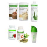 Herbalife Çikolata Ve Vanilya Shake - Aloe Suyu - 100 Gr Çay - Thermo Complete Ve Shaker herbalife1005