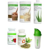 Herbalife Çikolata ve Vanilya Shake - Aloe Suyu - 100 gr Çay - Thermo Complete ve Shaker