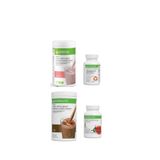 Herbalife Çikolatalı Shake, Ahududulu Shake, Termo Complete, Bitkisel Konsantre Çay 100gr Klasik Aroma Set, 6767868