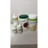 Herbalife Çikolatalı Shake Vanilyalı Shake Aloe Thermo Şeftali Çay Seti, FGEDRFWWGF